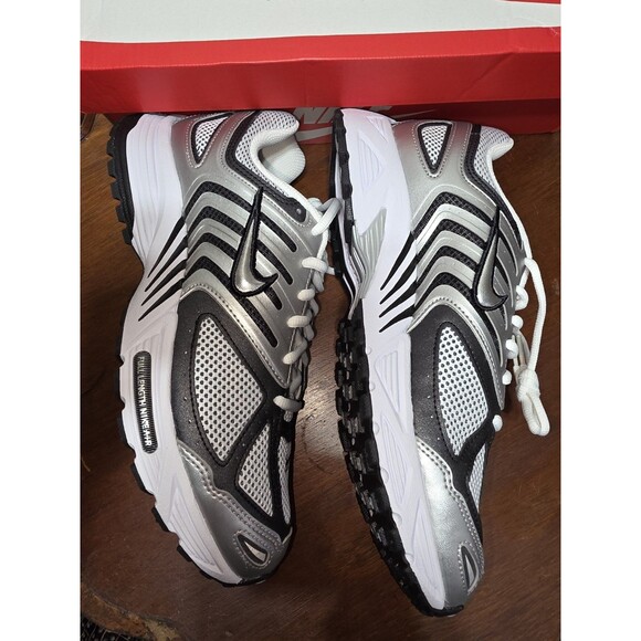 Nike Air Pegasus 2005 Metallic Silver Black White Mens Size 8.5 NIB main image 5